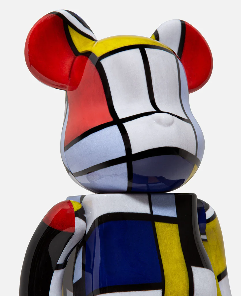 BEARBRICK * Piet Mondrian * 100% + 400% | Arti Urbane